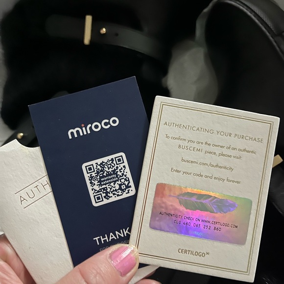 buscemi fur sneaker boot, style called moto fur - Picture 6 of 9